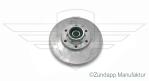 Hub flange with screws